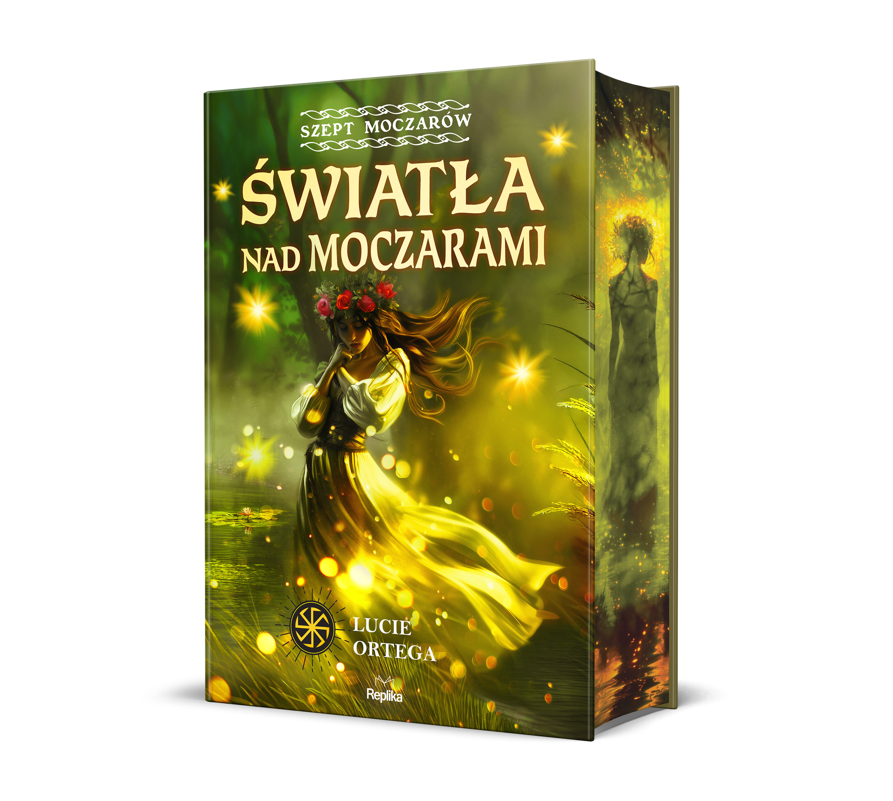 Okładka: Światła nad moczarami Szept moczarów Tom 1