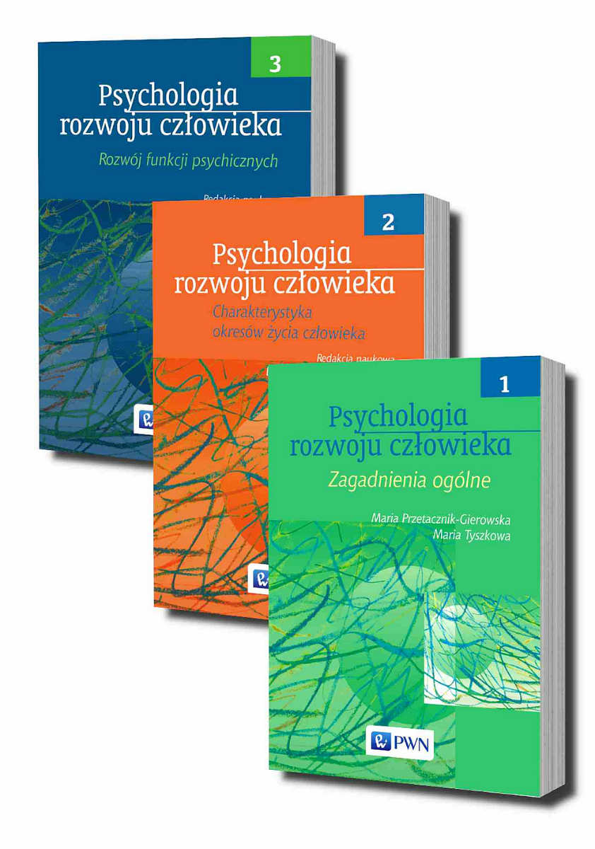 Okładka: Psychologia rozwoju człowieka Tom 1-3