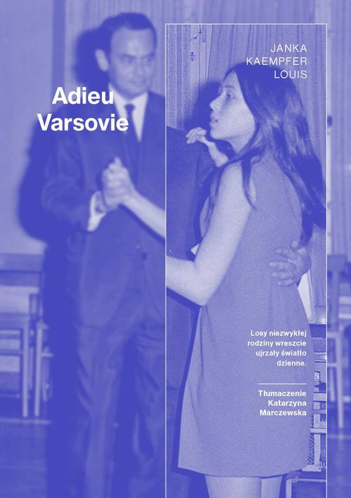 Okładka: Adieu Varsovie