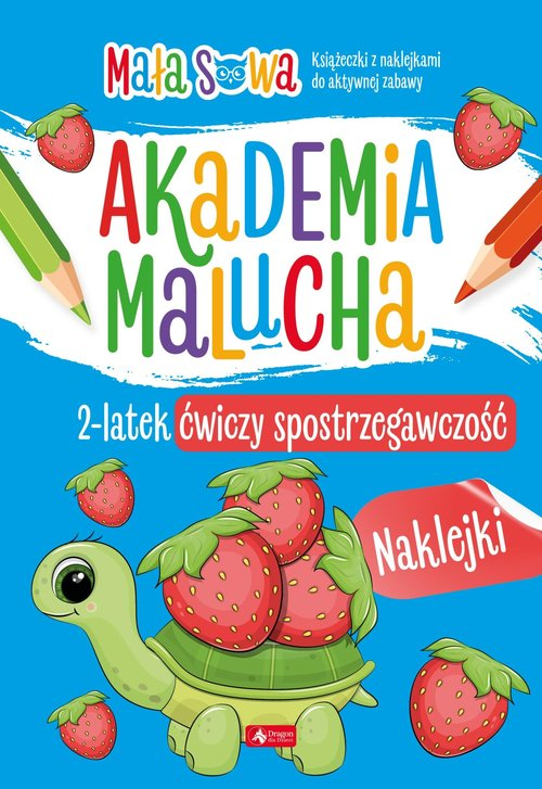 Okładka: Akademia malucha 2 latek ćwiczy spostrzegawczość