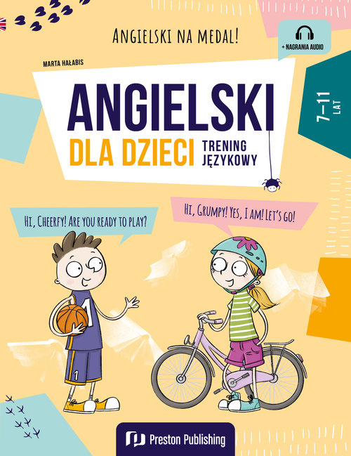 Okładka: Angielski dla dzieci. Trening językowy