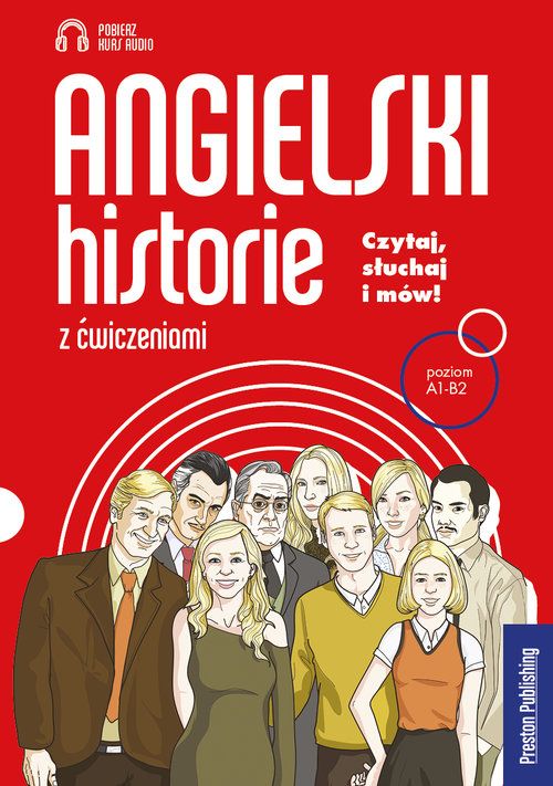 Okładka: Angielski historie z ćwiczeniami