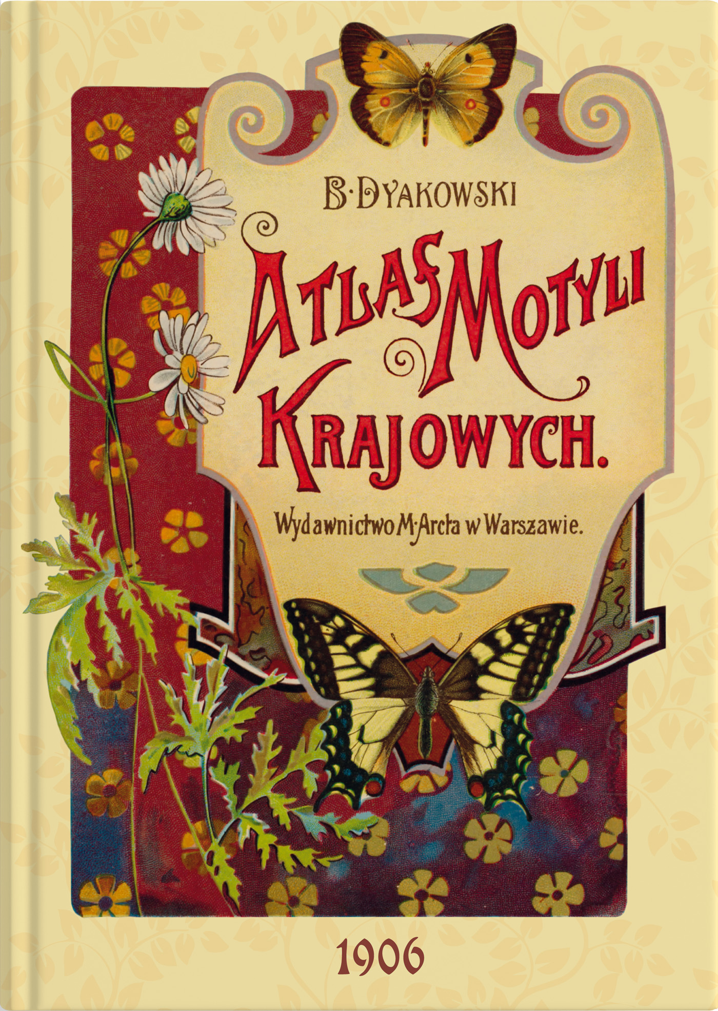 Okładka: Atlas motyli krajowych