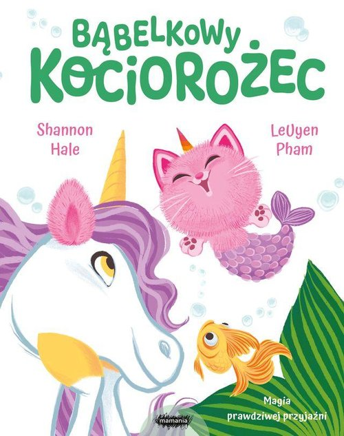 Okładka: Bąbelkowy Kociorożec