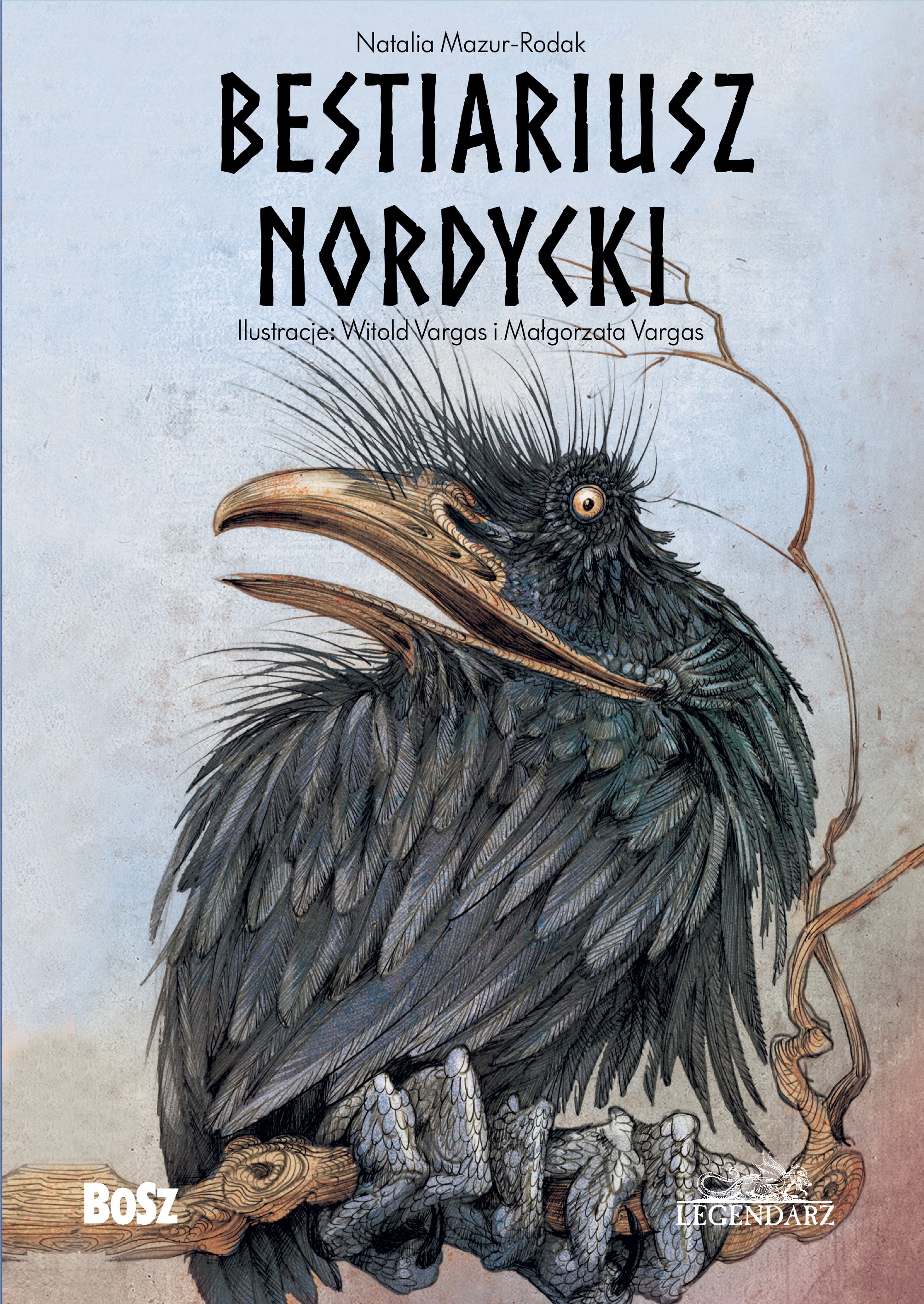 Okładka: Bestiariusz nordycki