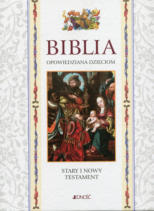 Okładka: Biblia opowiedziana dzieciom Stary i Nowy Testament etui