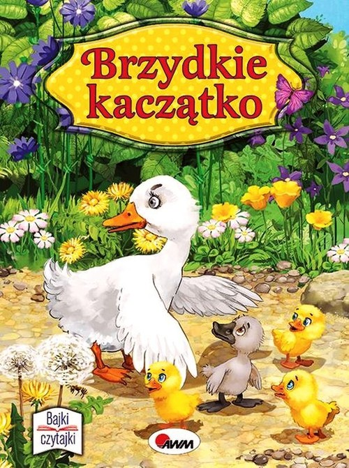 Okładka: Brzydkie kaczątko Bajki czytajki