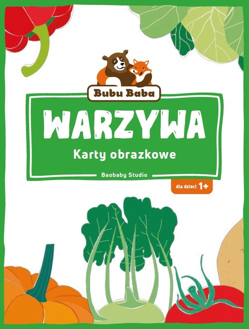 Okładka: Bubu Baba Karty obrazkowe Warzywa