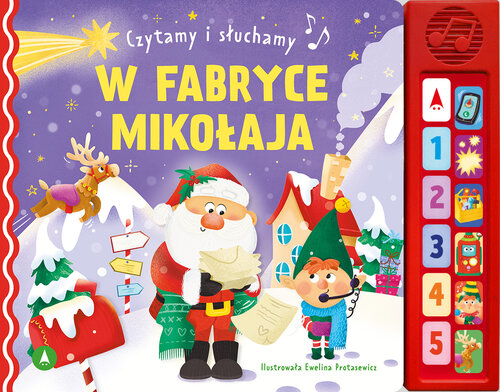 Okładka: Czytamy i słuchamy. W fabryce Mikołaja