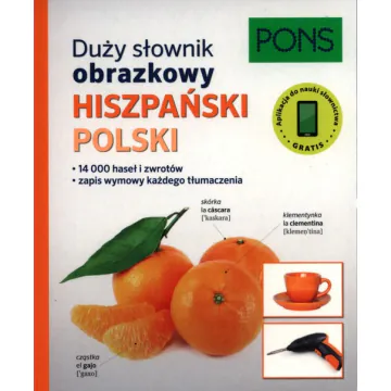 Duży słownik obrazkowy Hiszpański PONS