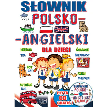 Słownik polsko-angielski dla dzieci + CD
