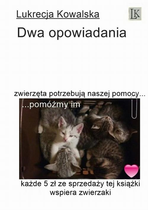 Okładka: Dwa opowiadania