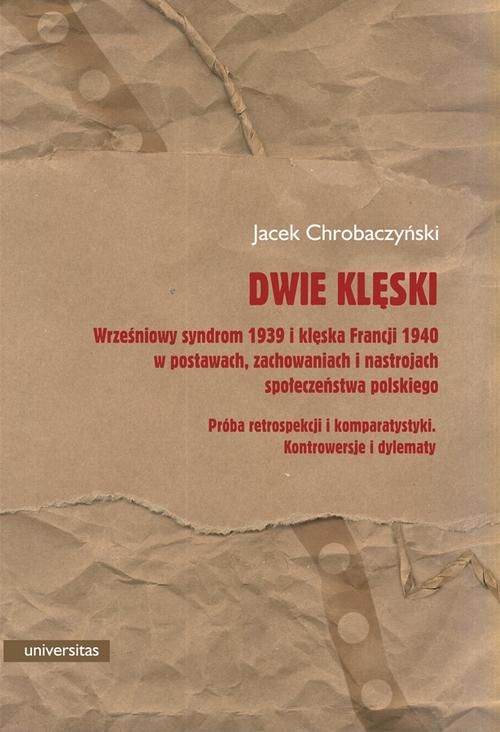 Okładka: Dwie klęski