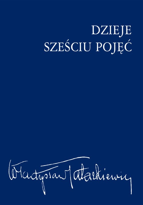 Okładka: Dzieje sześciu pojęć