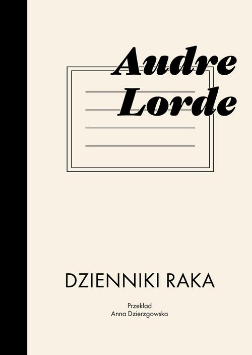 Okładka: Dzienniki raka