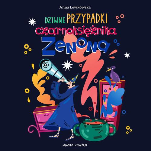 Okładka: Dziwne przypadki czarnoksiężnika Zenona