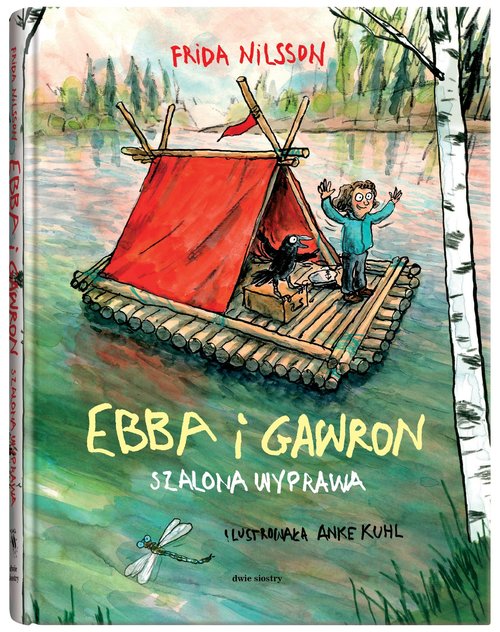 Okładka: Ebba i Gawron Szalona wyprawa