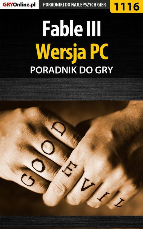 Okładka: Fable III - PC - poradnik do gry