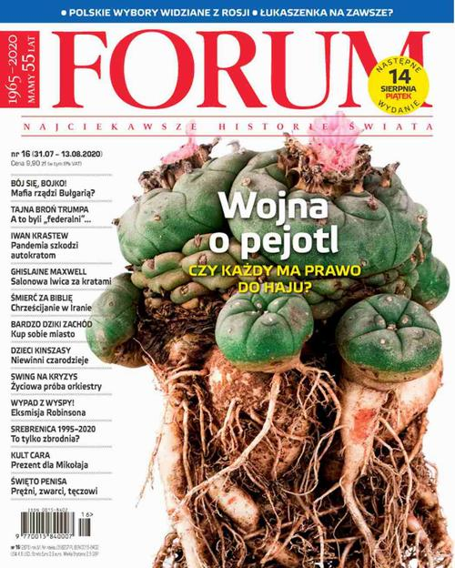 Okładka: Forum nr 16/2020