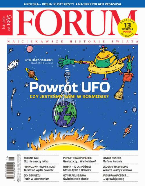 Okładka: Forum nr 16/2021