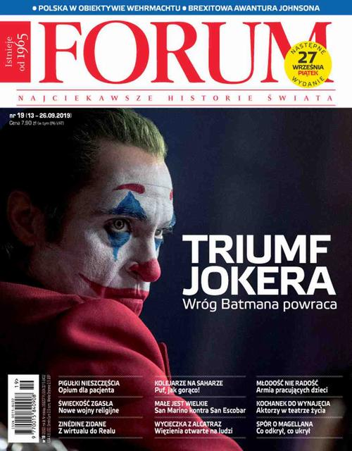 Okładka: Forum nr 19/2019