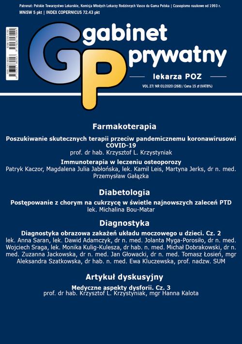 Okładka: Gabinet Prywatny 1/2020