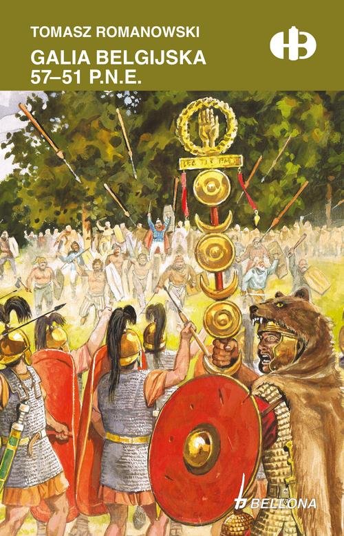 Okładka: Galia belgijska 57 - 51 p.n.e