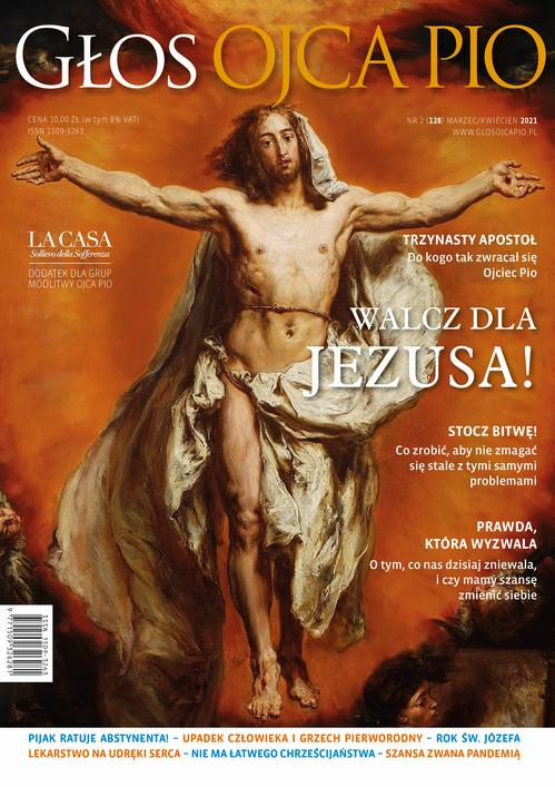 Okładka: Głos Ojca Pio nr 2 (128) marzec/kwiecień 2021