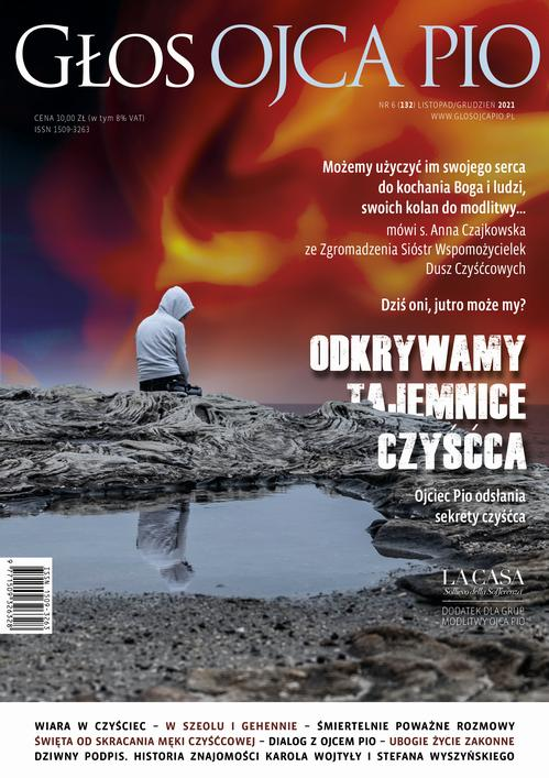 Okładka: Głos Ojca Pio nr 6 (132) listopad/grudzień 2021