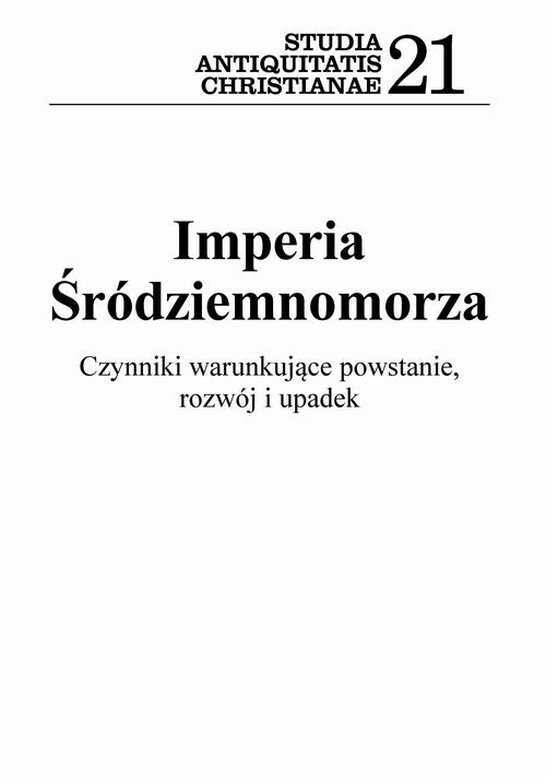 Okładka: Imperia Śródziemnomorza
