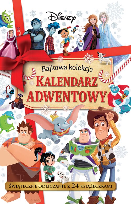 Okładka: Kalendarz adwentowy. Bajkowa kolekcja. Disney