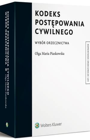 Okładka: Kodeks postępowania cywilnego. Wybór orzecznictwa