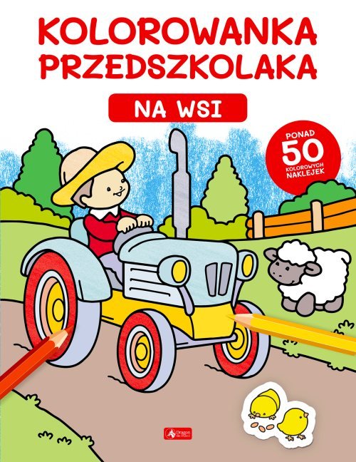 Okładka: Kolorowanka przedszkolaka Na wsi