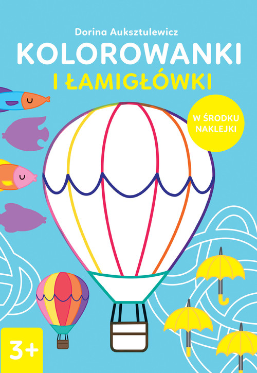 Okładka: Kolorowanki i łamigłówki 3+