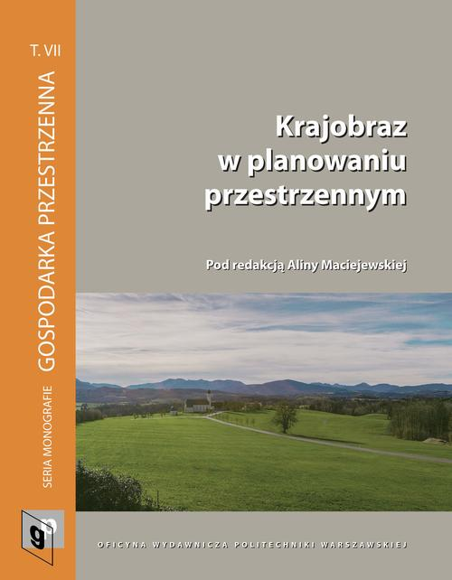 Okładka: Krajobraz w planowaniu przestrzennym