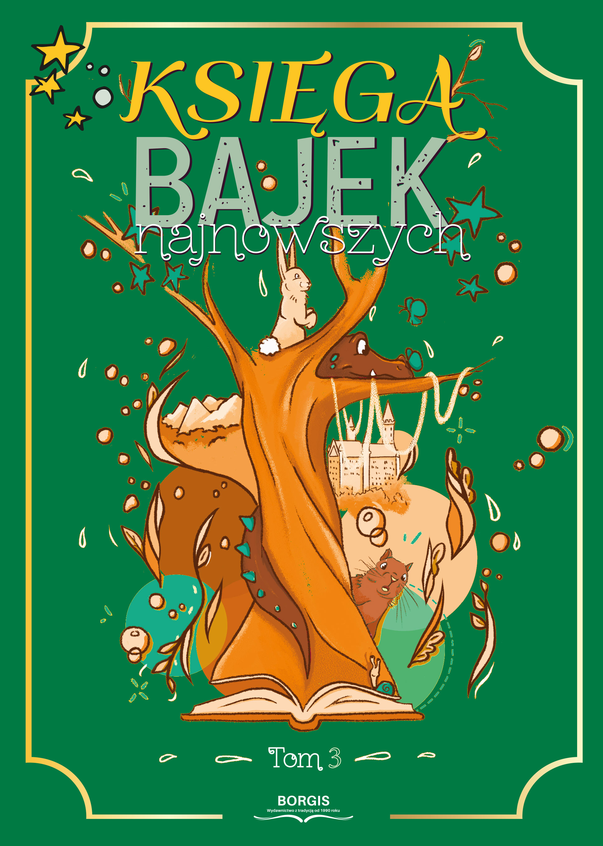 Okładka: Księga bajek najnowszych, tom 3