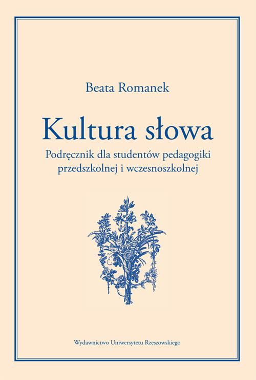 Okładka: Kultura słowa