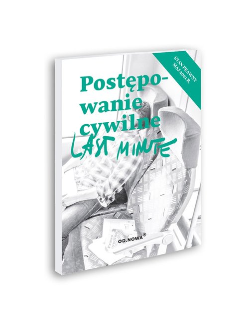Okładka: Last Minute Postępowanie Cywilne Maj 2021