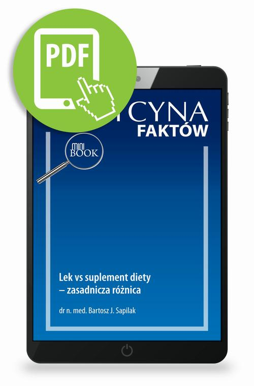 Okładka: Lek vs suplement diety – zasadnicza różnica