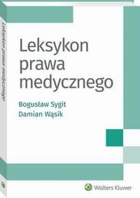 Okładka: Leksykon prawa medycznego
