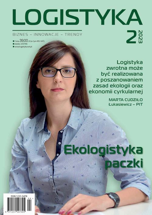Okładka: Logistyka 2/2023