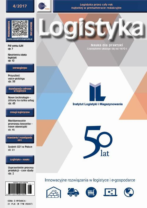 Okładka: Logistyka 4/2017