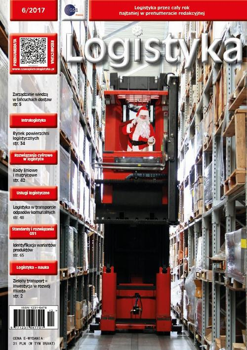 Okładka: Logistyka 6/2017