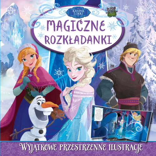 Okładka: Magiczne rozkładanki. Disney Kraina Lodu