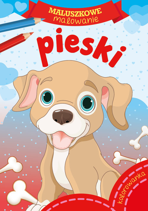 Okładka: Maluszkowe malowanie Pieski