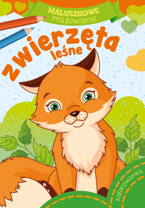 Okładka: Maluszkowe malowanie Zwierzęta leśne