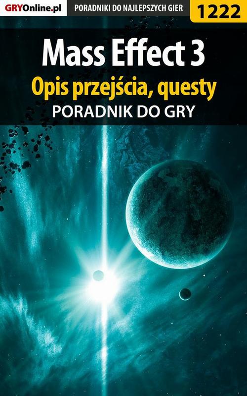 Okładka: Mass Effect 3 - poradnik, opis przejścia, questy