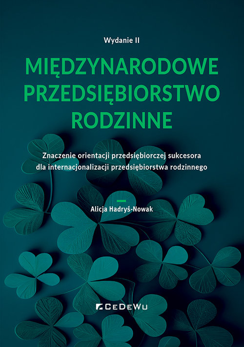 Okładka: Międzynarodowe przedsiębiorstwo rodzinne