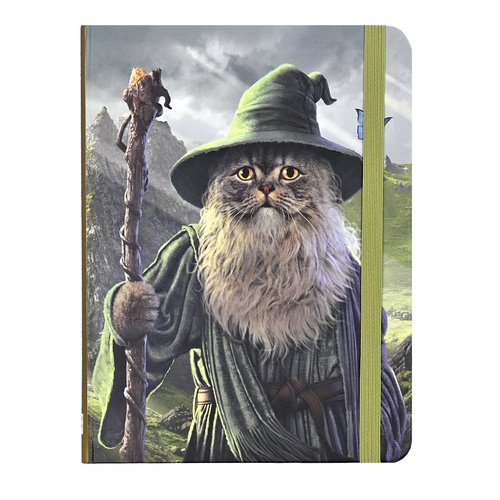 Okładka: Notatnik Midi Catdalf Peter Pauper Press