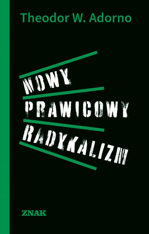 Okładka: Nowy prawicowy radykalizm
